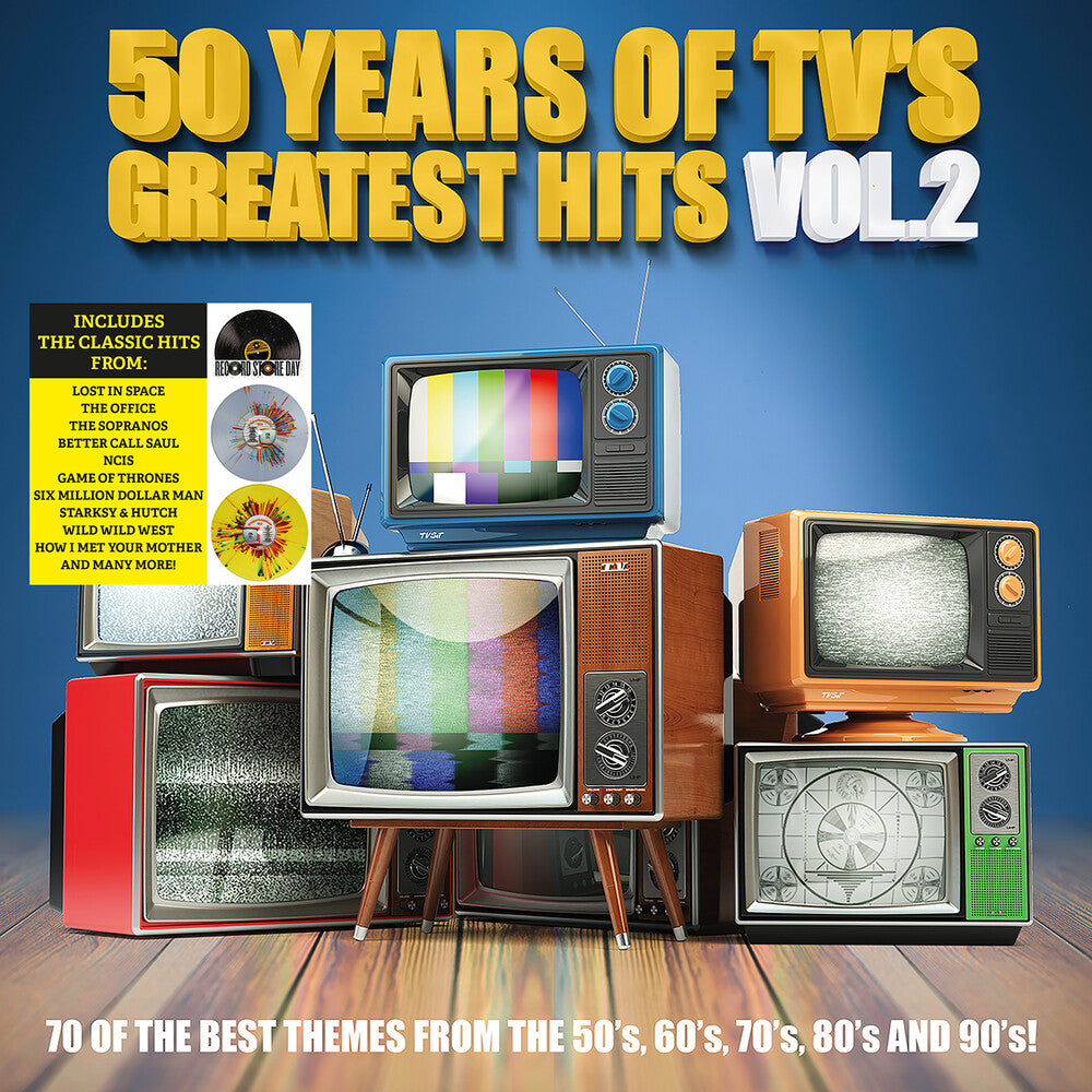Various Artists - 50 Years of TV's Greatest Hits, Vol. 2 [RSD 2023] [] Vinyl Record