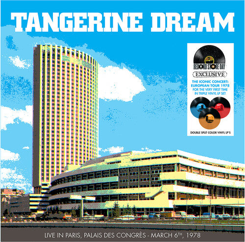 Tangerine Dream - Live In Paris Palais Des Congres - Vinyl Record