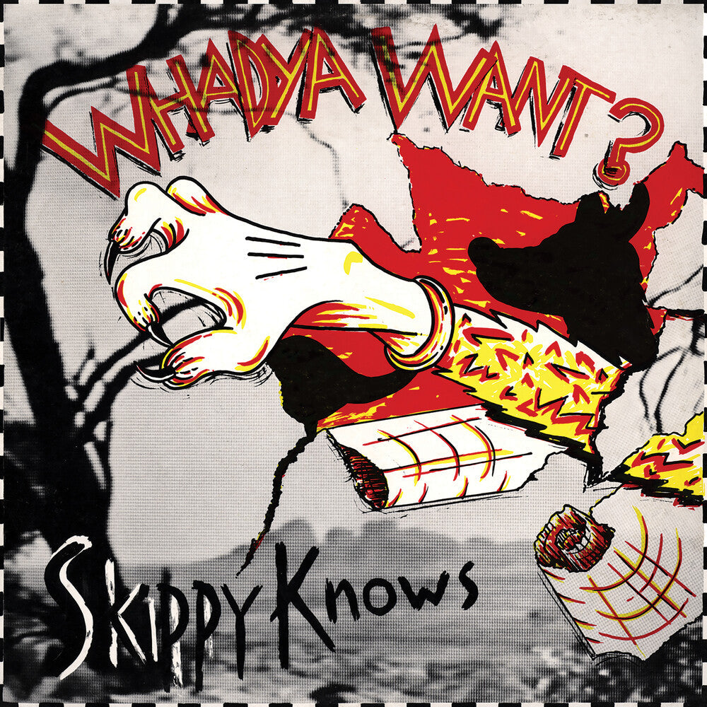 Skippy Knows - White In Red [Colored Vinyl] (Red) (Wht) Vinyl Record