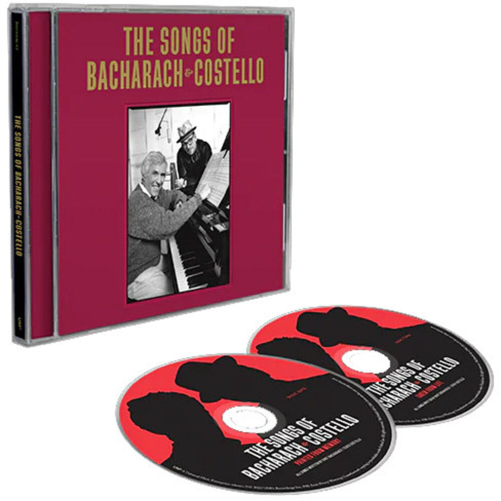 the album cover for Elvis Costello - The Songs Of Bacharach & Costello [2CD]