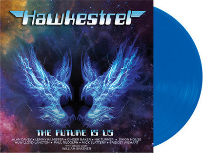 Hawkestrel - The Future Is Us - BLUE Vinyl Record