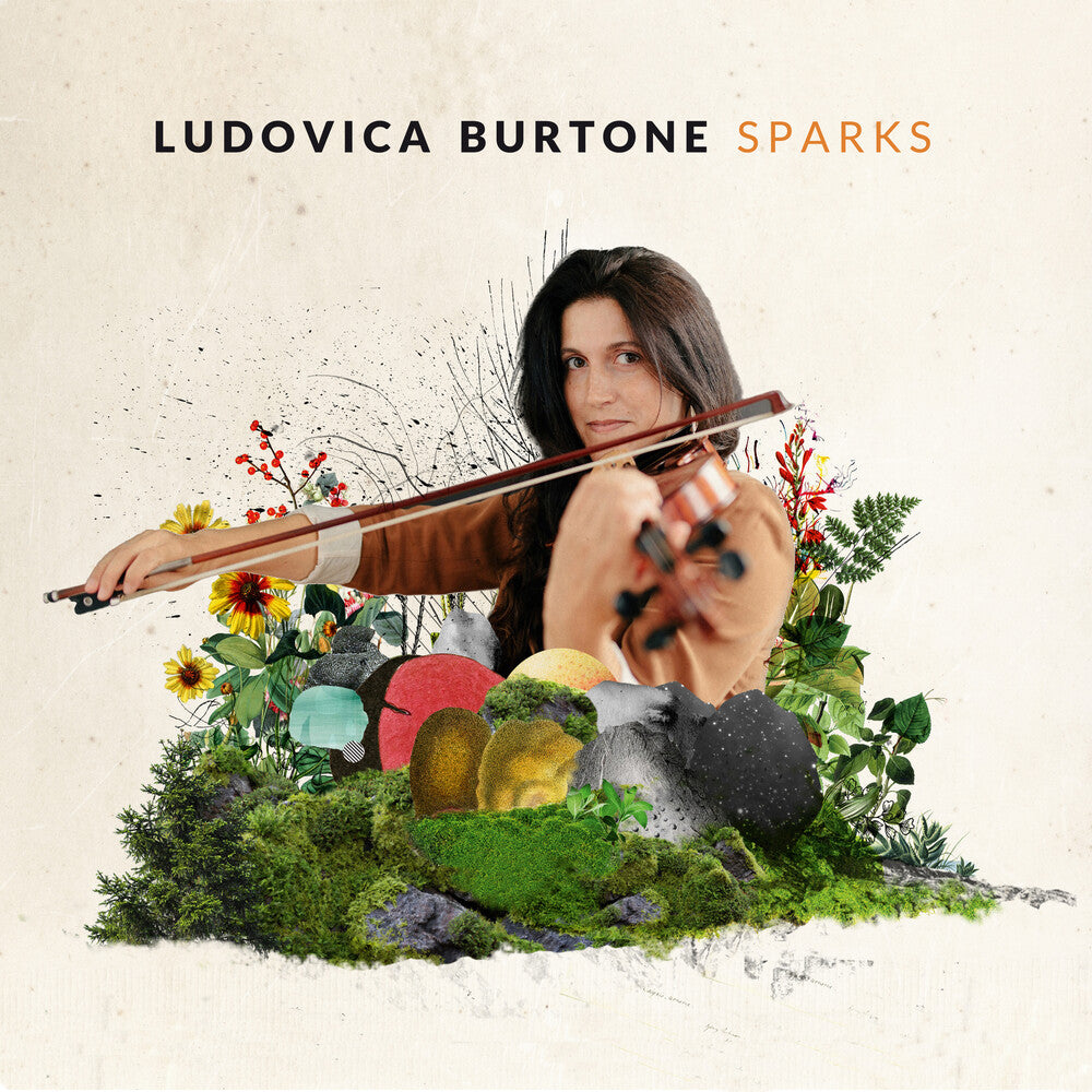 the album cover for Ludovica Burtone - Sparks [Digipak]