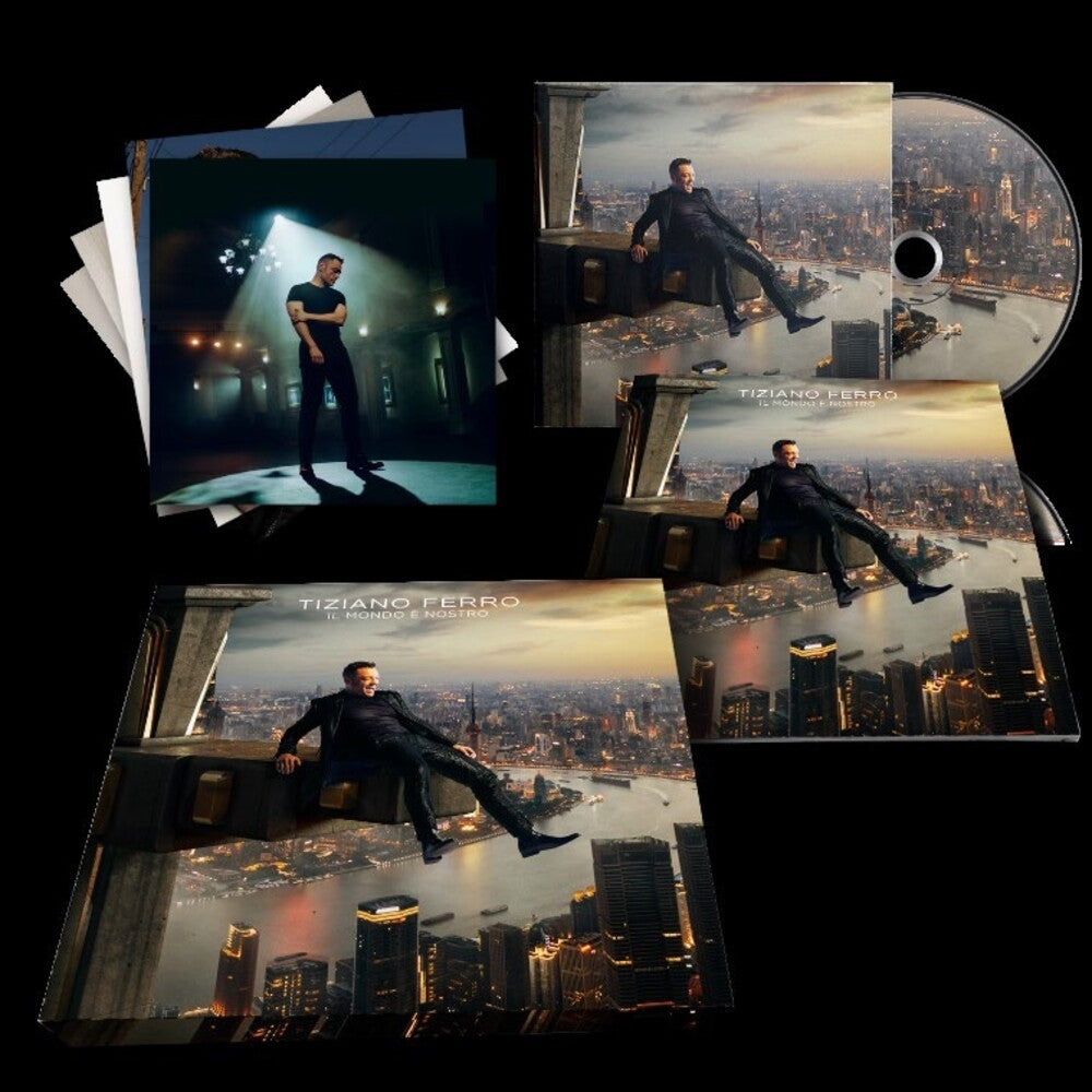 the album cover for Tiziano Ferro - Il Mondo E Nostro - Deluxe CD Shellbox