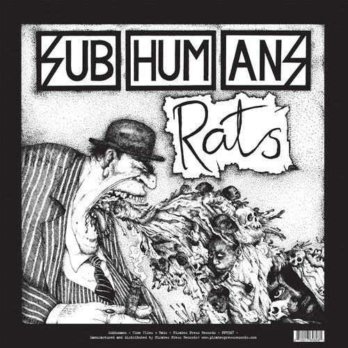 The Subhumans - Time Flies + Rats Vinyl Record