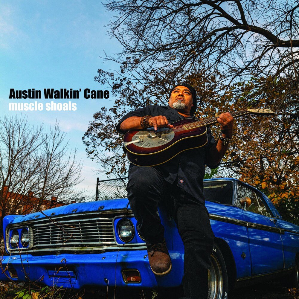 the album cover for Austin Walkin' Cane - Muscle Shoals [Digipak]