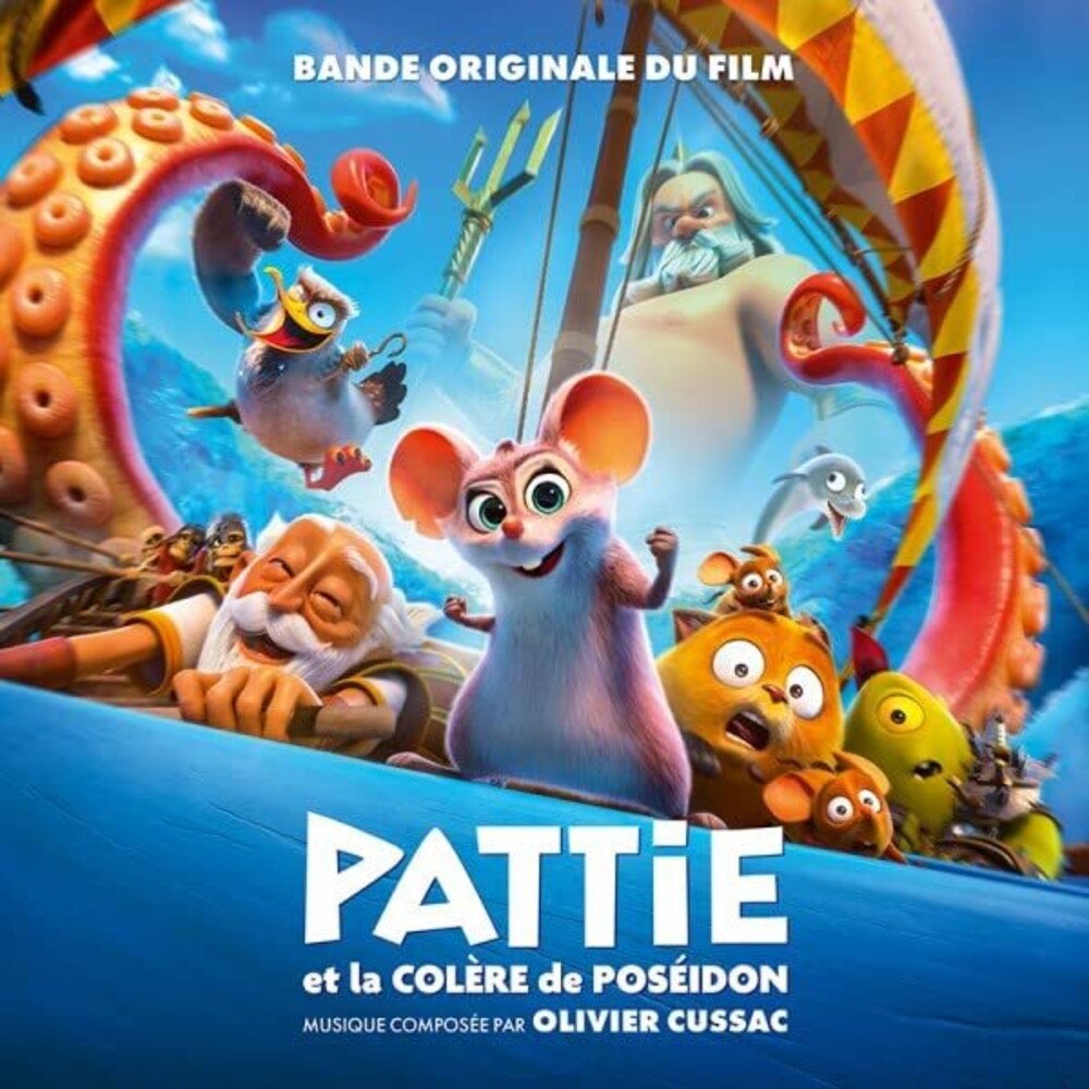 the album cover for Olivier Cussac  (Ita) - Pattie Et La Colere De Poseidon / O.S.T. (Ita)