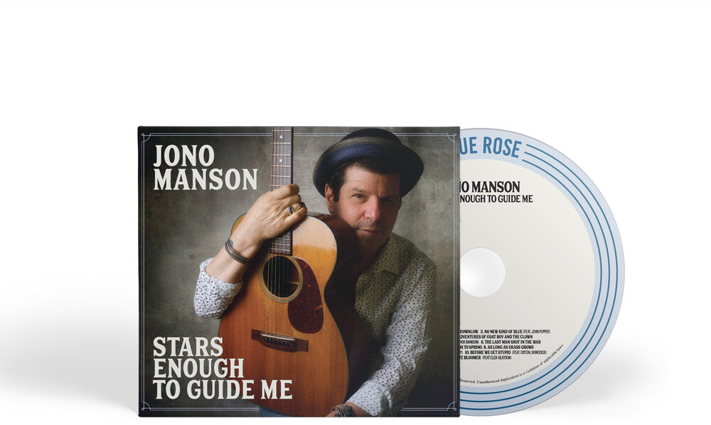 the album cover for Jono Manson - Stars Enough To Guide Me