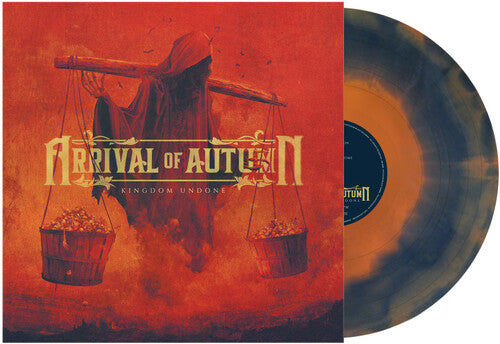 Arrival of Autumn - Kingdom Undone (Orange & Blue Swirl) Vinyl Record