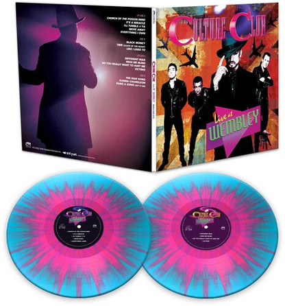 Culture Club - Live at Wembley World Tour 2016 [2LP Blue/Pink Splatter] Vinyl Record