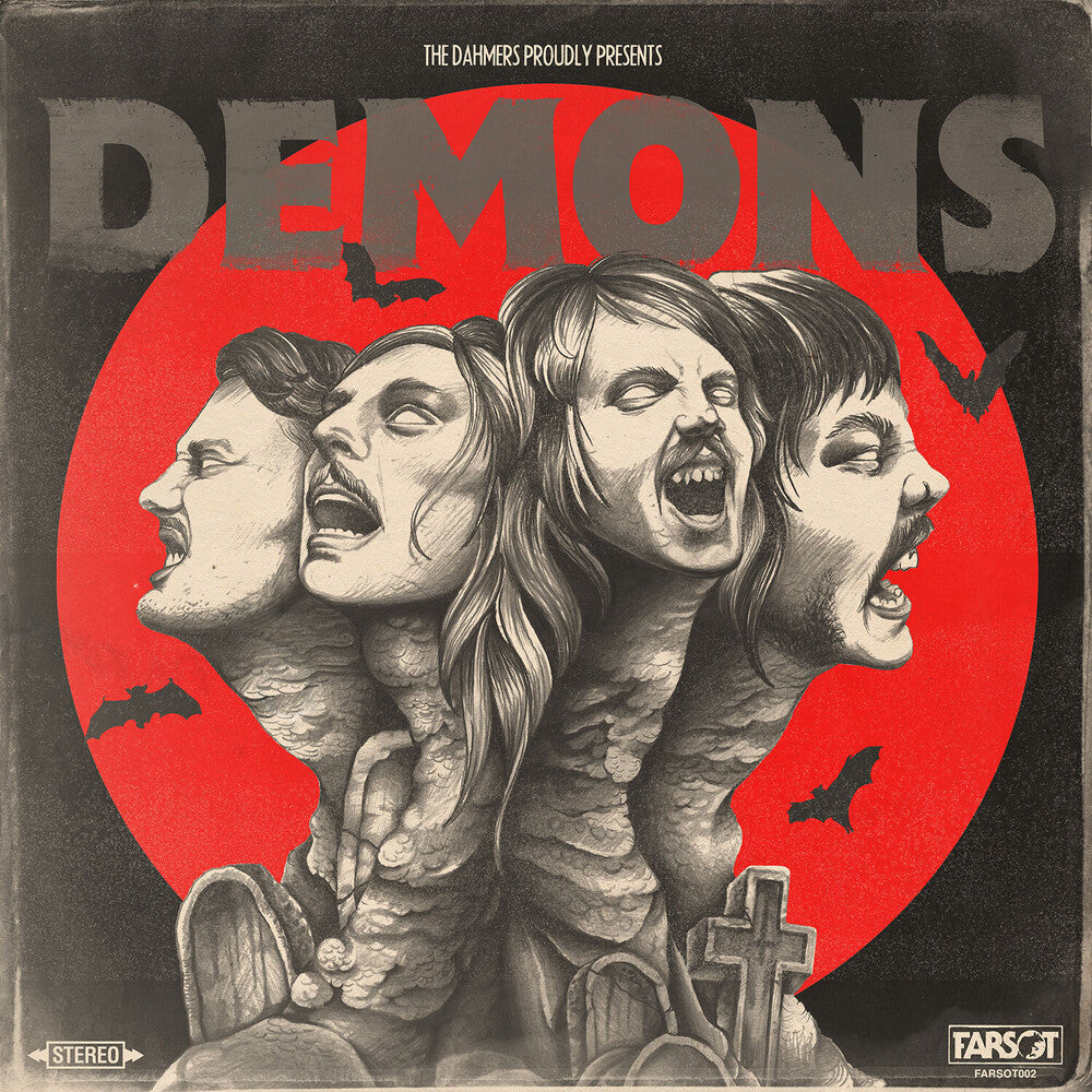Dahmers - Demons (Blk) [Colored Vinyl] [Limited Edition] (Red) Vinyl Record
