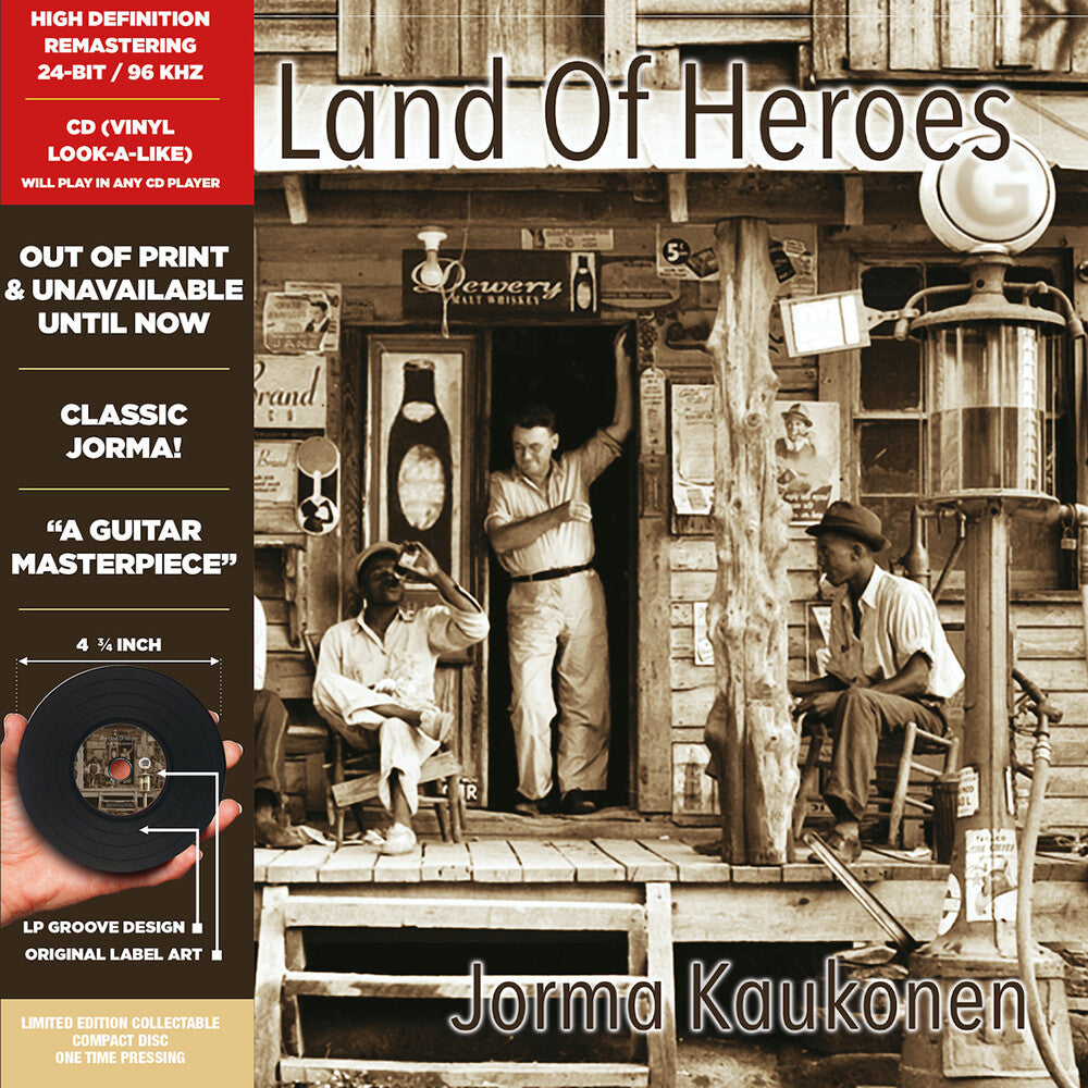 the album cover for Jorma Kaukonen - Land Of Heroes (Clcb) [Deluxe] [Remastered] (Spec) [Reissue]