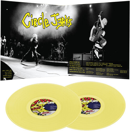 The Circle Jerks - Live At The House Of Blues - Yellow Vinyl Record