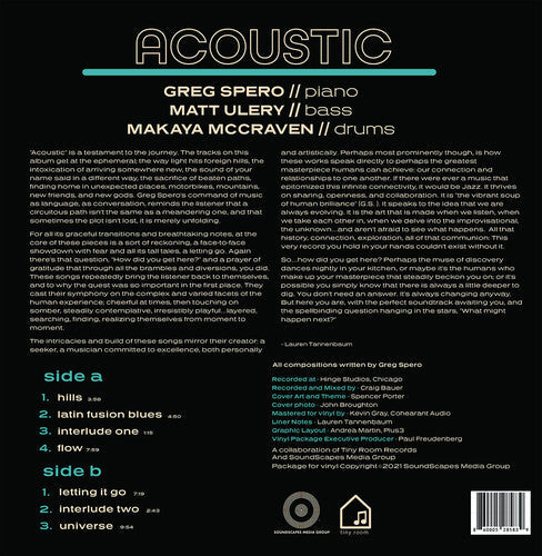 Greg Spero - Acoustic Vinyl Record