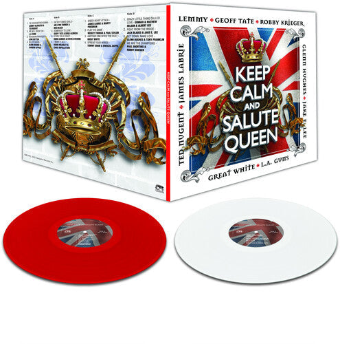 Various Artists - [Keep Calm & Salute Queen - red/white (Various Artists) Vinyl Record