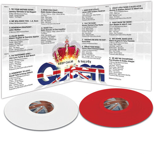 Various Artists - [Keep Calm & Salute Queen - red/white (Various Artists) Vinyl Record