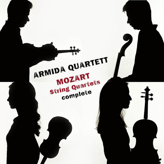 the album cover for Mozart / Armida Quartett - String Quartets Complete
