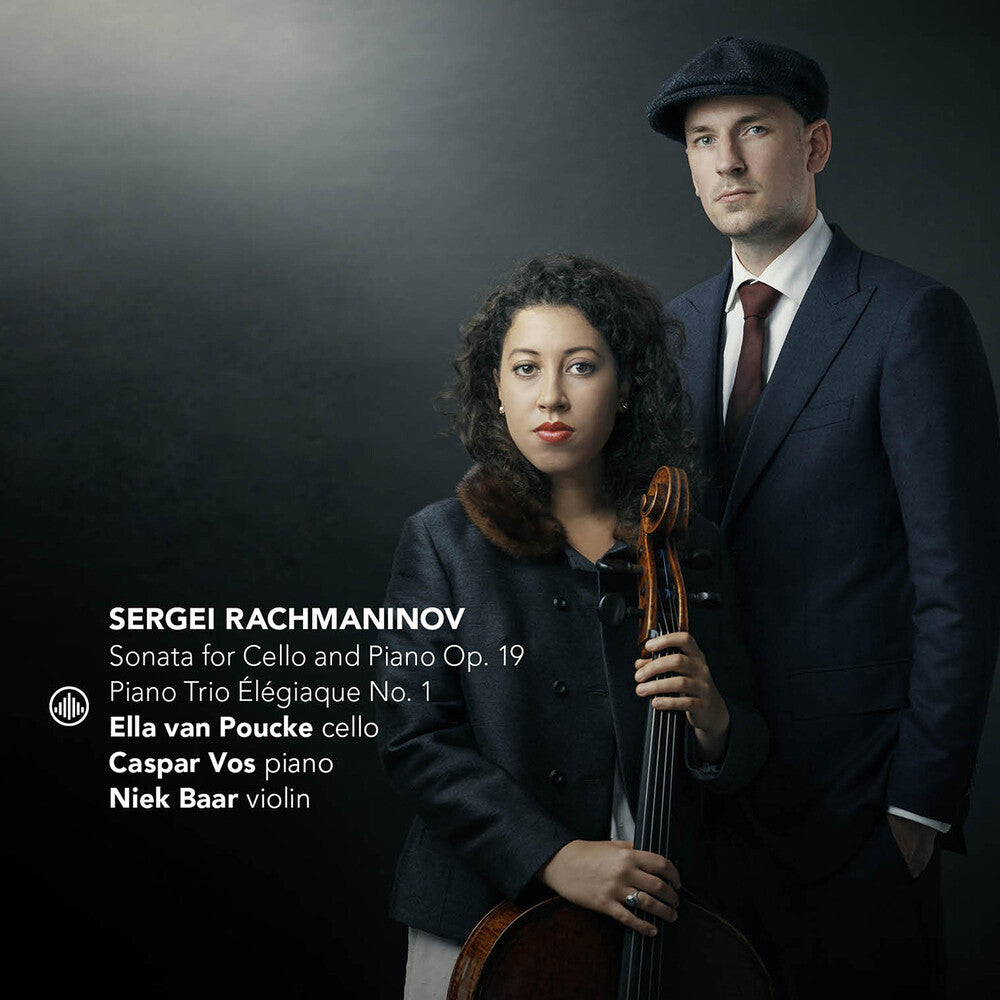 the album cover for Rachmaninoff / Shalygin / Poucke - Sonata For Cello & Piano, Op. 19