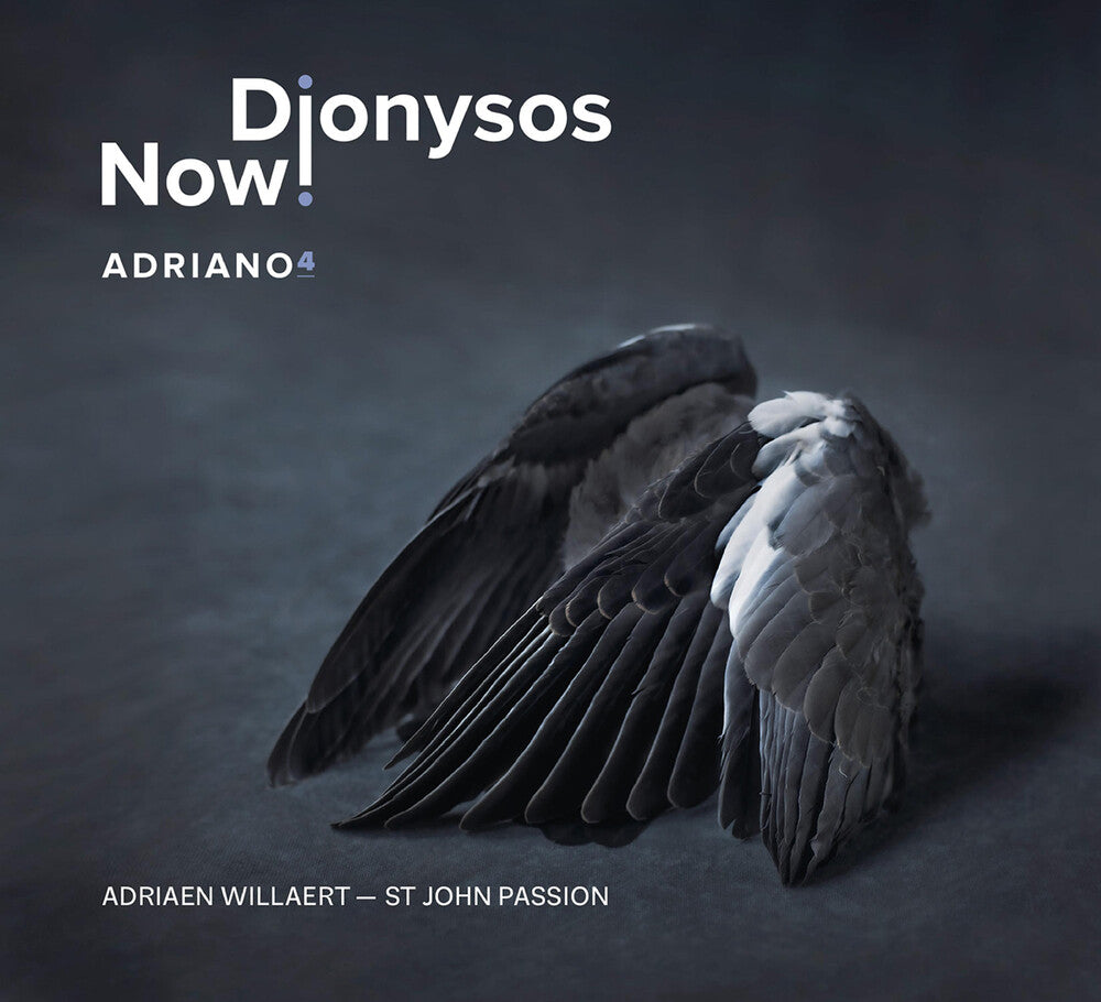 the album cover for Willaert / Dionysos Now - Adriano 4