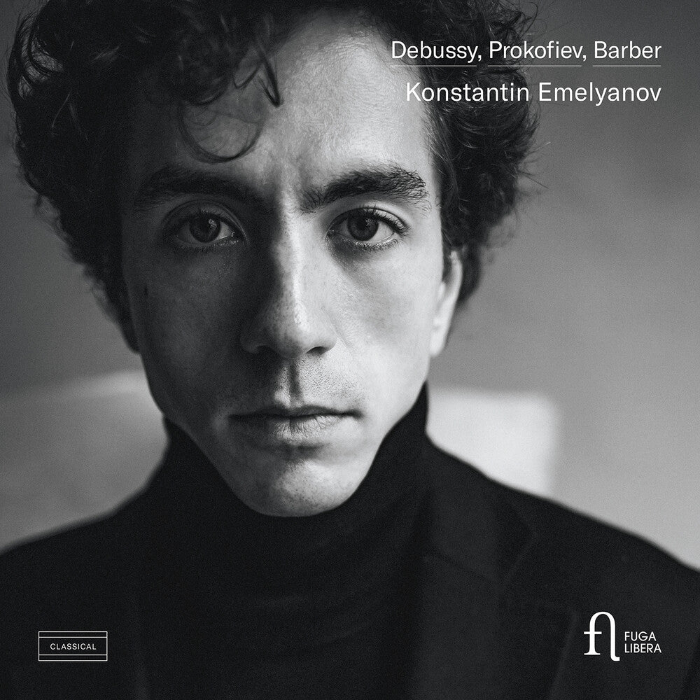 the album cover for Barber / Debussy / Prokofiev - Debussy Prokofiev Barber