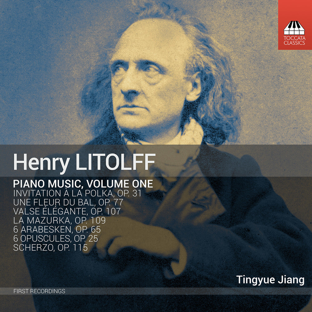 the album cover for Litolff / Jiang - Piano Music, Vol. 1