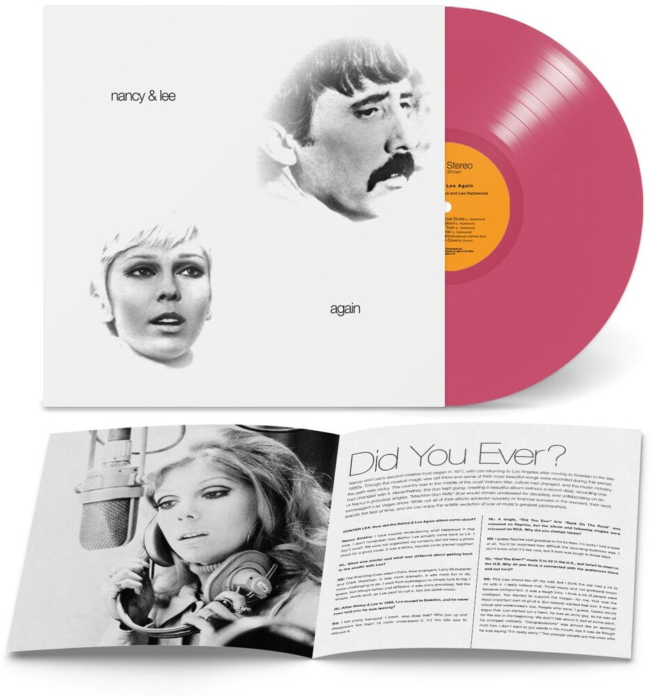 Nancy & Lee Again - Pink (Bonus Tracks) [Colored Vinyl] Vinyl Record