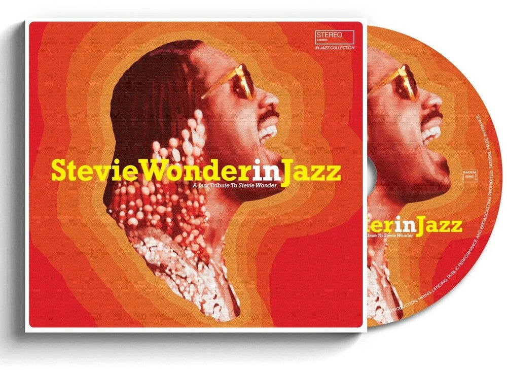 the album cover for Stevie Wonder In Jazz / Various - Stevie Wonder In Jazz / Various [Digipak] (Fra)