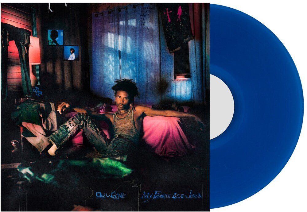 My Favorite Blue Jeans - Transparent Blue (Blue) [LP] Vinyl Record