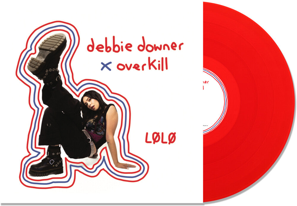 LOLO - Debbie Downer / Overkill - Transparent Red [Colored Vinyl] Vinyl Record
