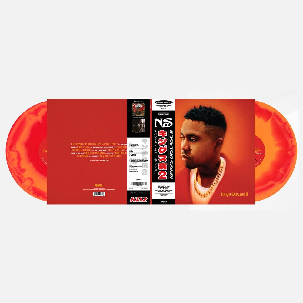 Nas - King's Disease Ii [Colored Vinyl] (Org) (Red) Vinyl Record