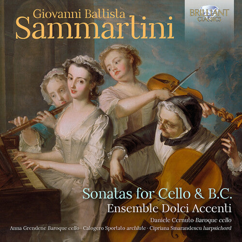 Sammartini / Cernuto / Grendene - Sonatas For Cello & B.c. - Music CD