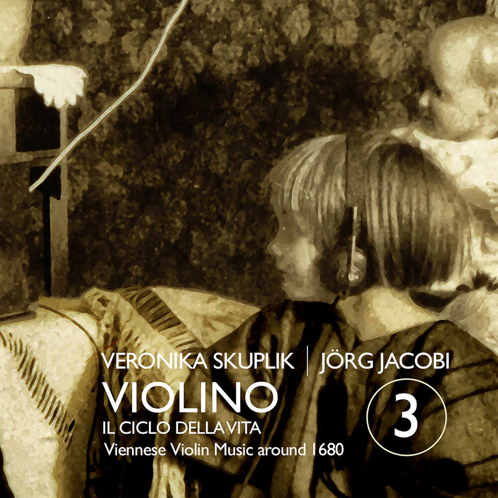 the album cover for Skuplik / Jacobi - Violino 3 - Il Ciclo Della Vti