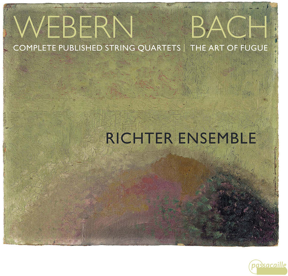 the album cover for J Bach .S. / Webern / Richter Ensemble - Complete String Quartets