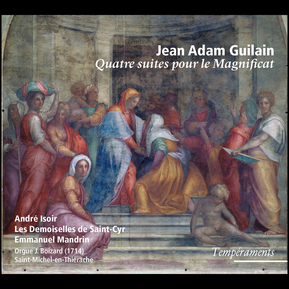 the album cover for Guilain / Isoir / Mandrin - Quatre Suites Pour Le Magnific
