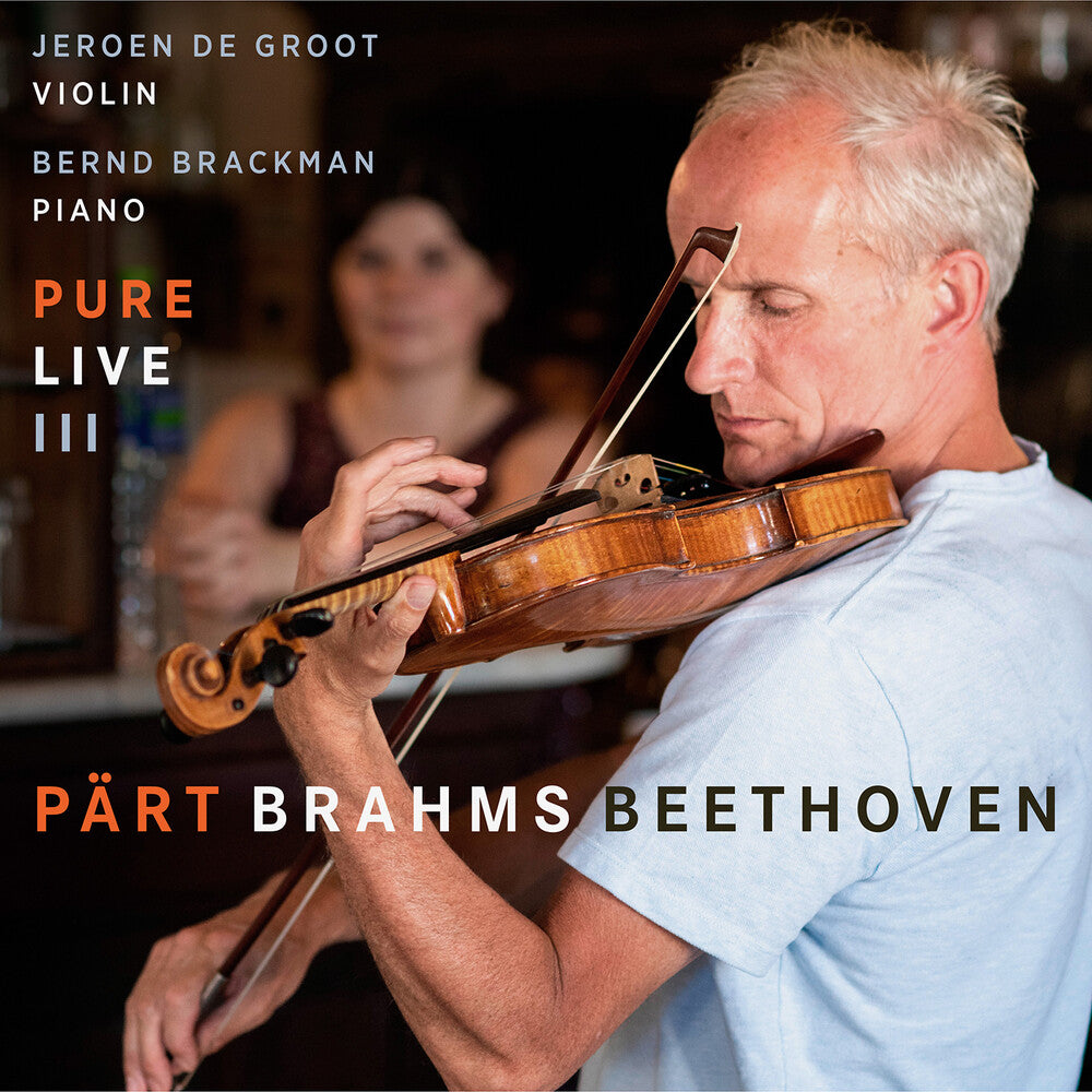 the album cover for Beethoven / Brackman / Groot - Pure Live Iii