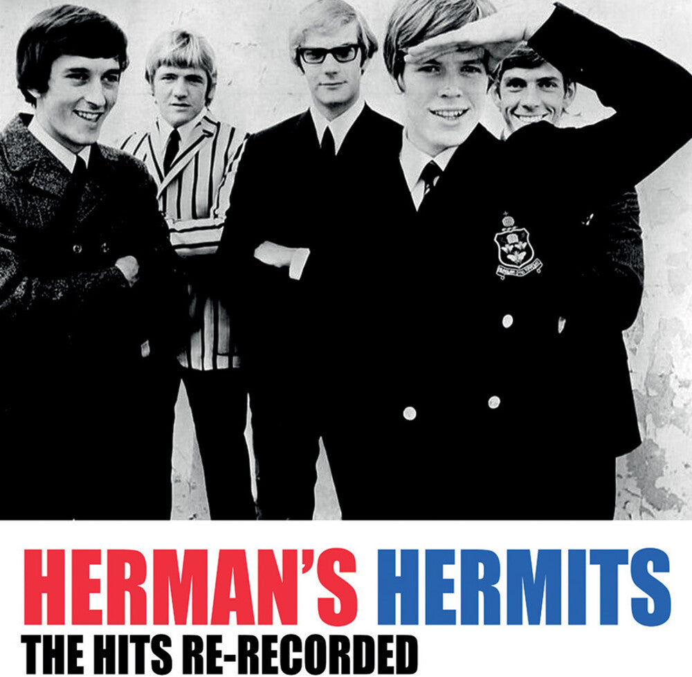 the album cover for Herman's Hermits - Hits: Re-Recorded (Mod)