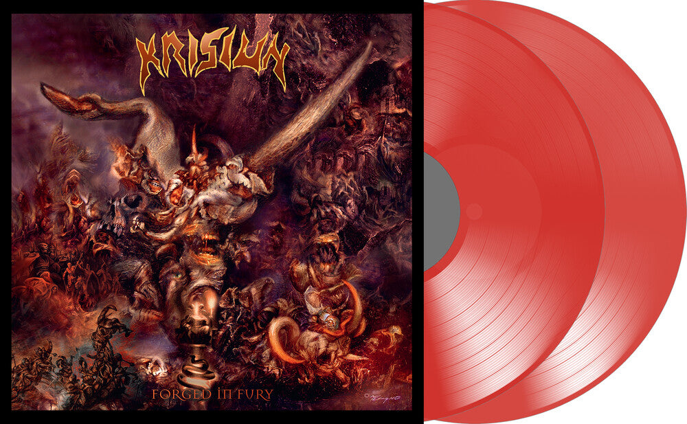Forged In Fury - Red [Clear Vinyl] [Limited Edition] (Red) Vinyl Record