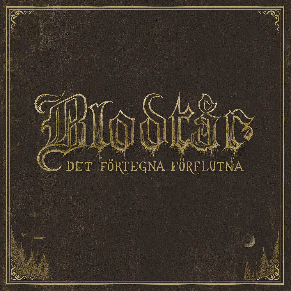 the album cover for Blodtar - Det Fortegna Forflutna