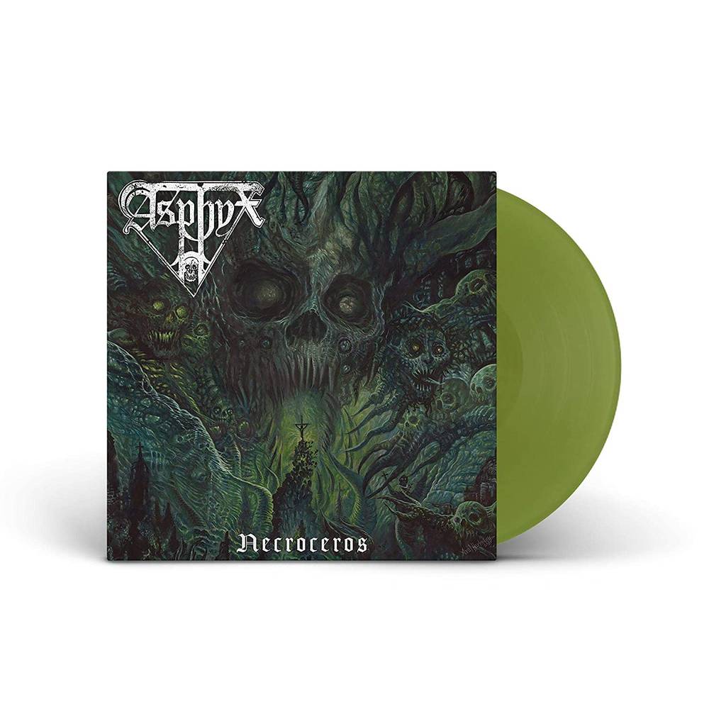 Asphyx - Necroceros [Dark Green LP] Vinyl Record