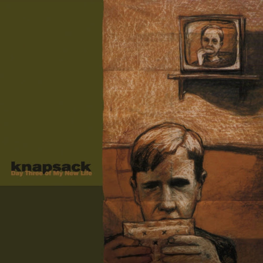 Knapsack - Day Three of My New Life [Olive Green LP] Vinyl Record