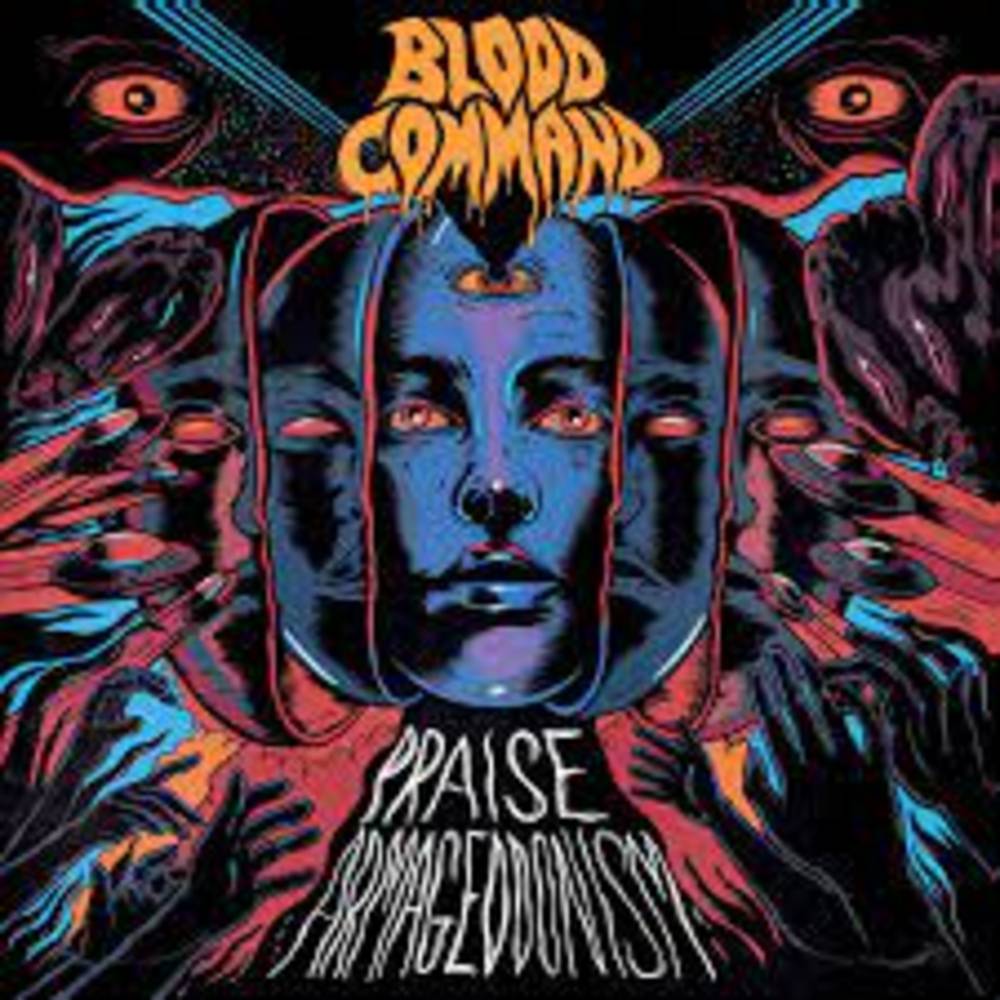 Blood Command - Armagedonism [Indie Exclusive Limited Edition Orange / Purple Half & Half LP] Vinyl Record