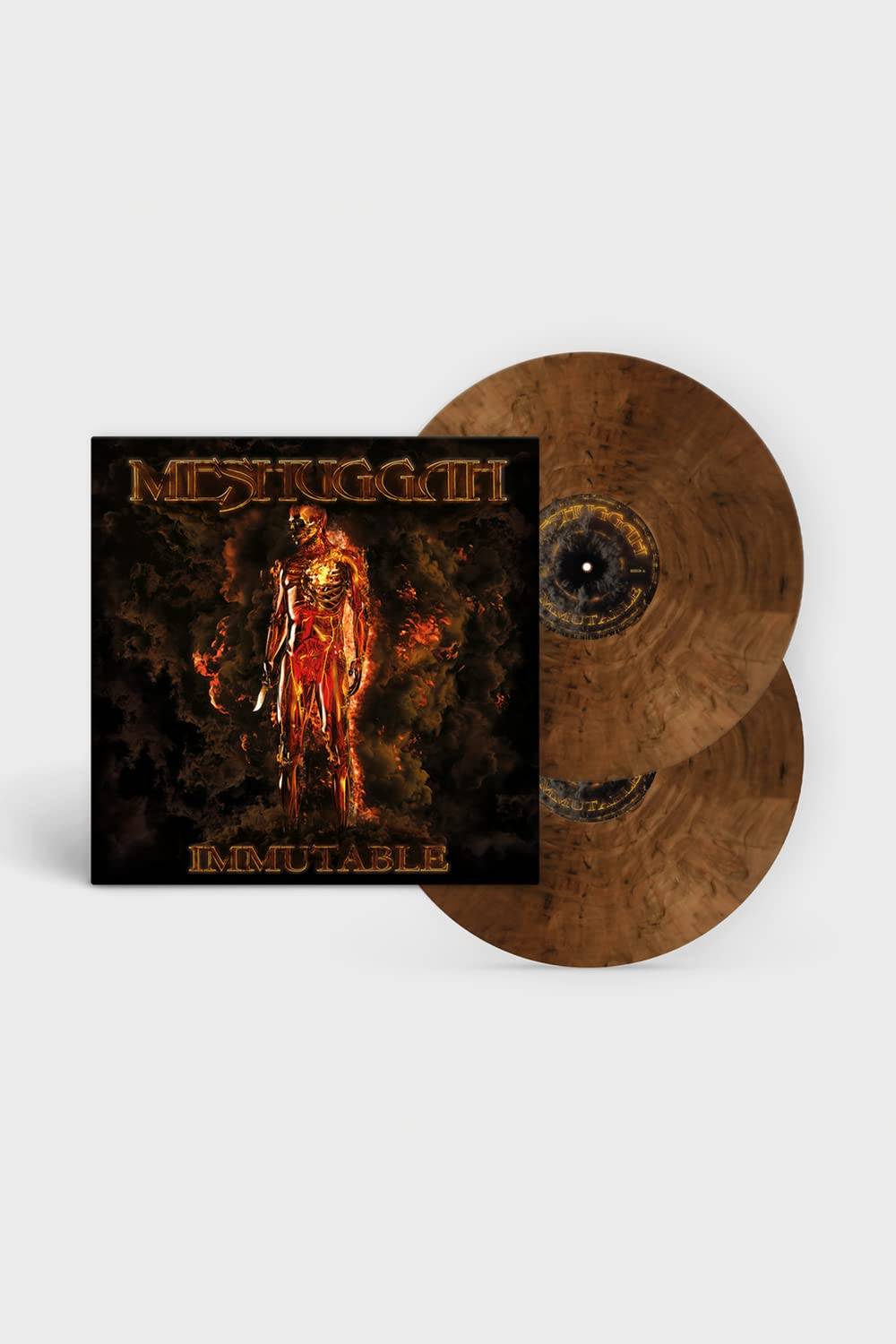 Meshuggah - Immutable [Import Limited UK Exclusive on Clear, Red & Black Marble 2LP] Vinyl Record