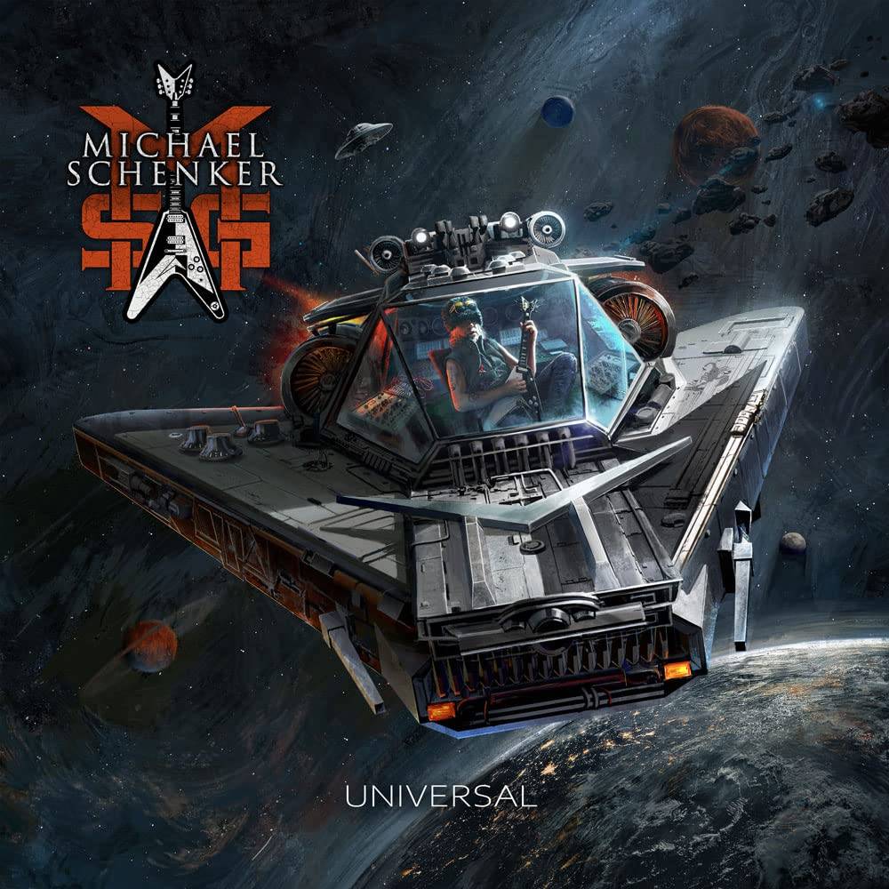 Michael Schenker Group - Universal [Indie Exclusive Limited Edition Red/White/Black Marbled LP] Vinyl Record