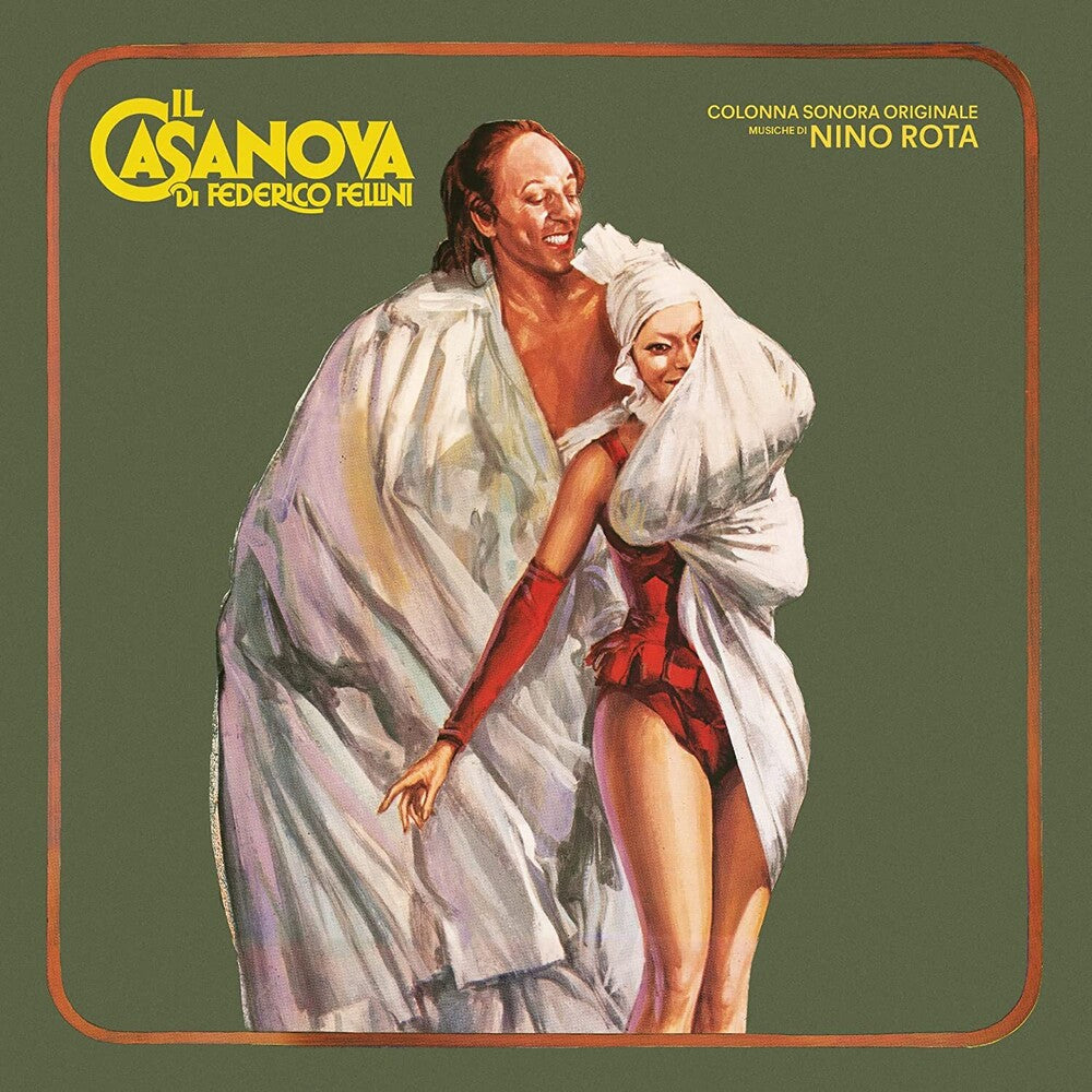 the album cover for Nino Rota - Il Casanova di Federico Fellini