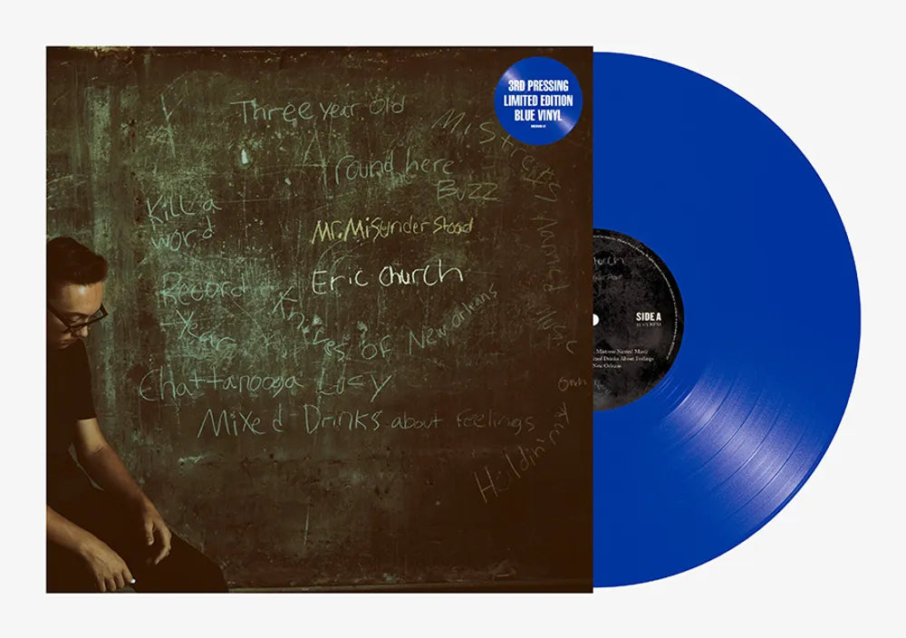 Eric Church - Mr. Misunderstood [Limited Edition Blue LP] Vinyl Record