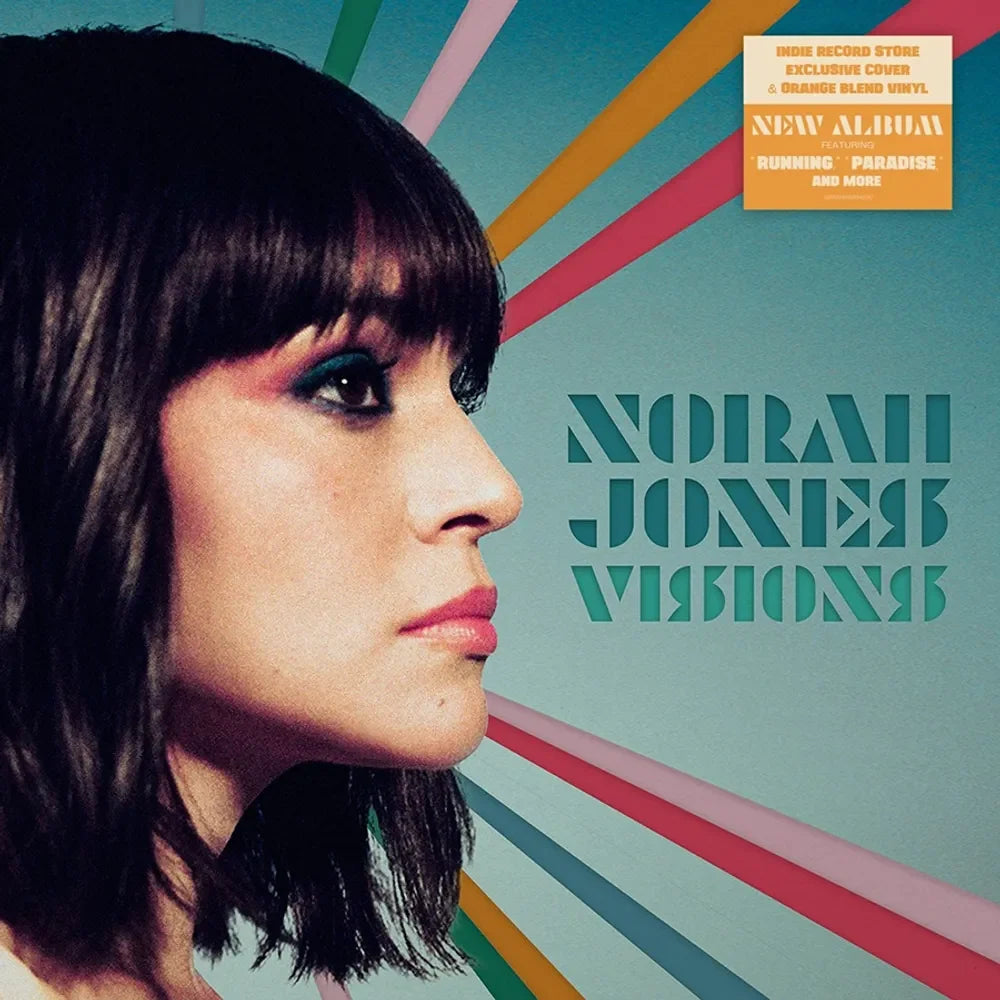 Norah Jones - Visions [Indie Exclusive Limited Edition Orange Blend LP Alternate Cover LP] Vinyl Record