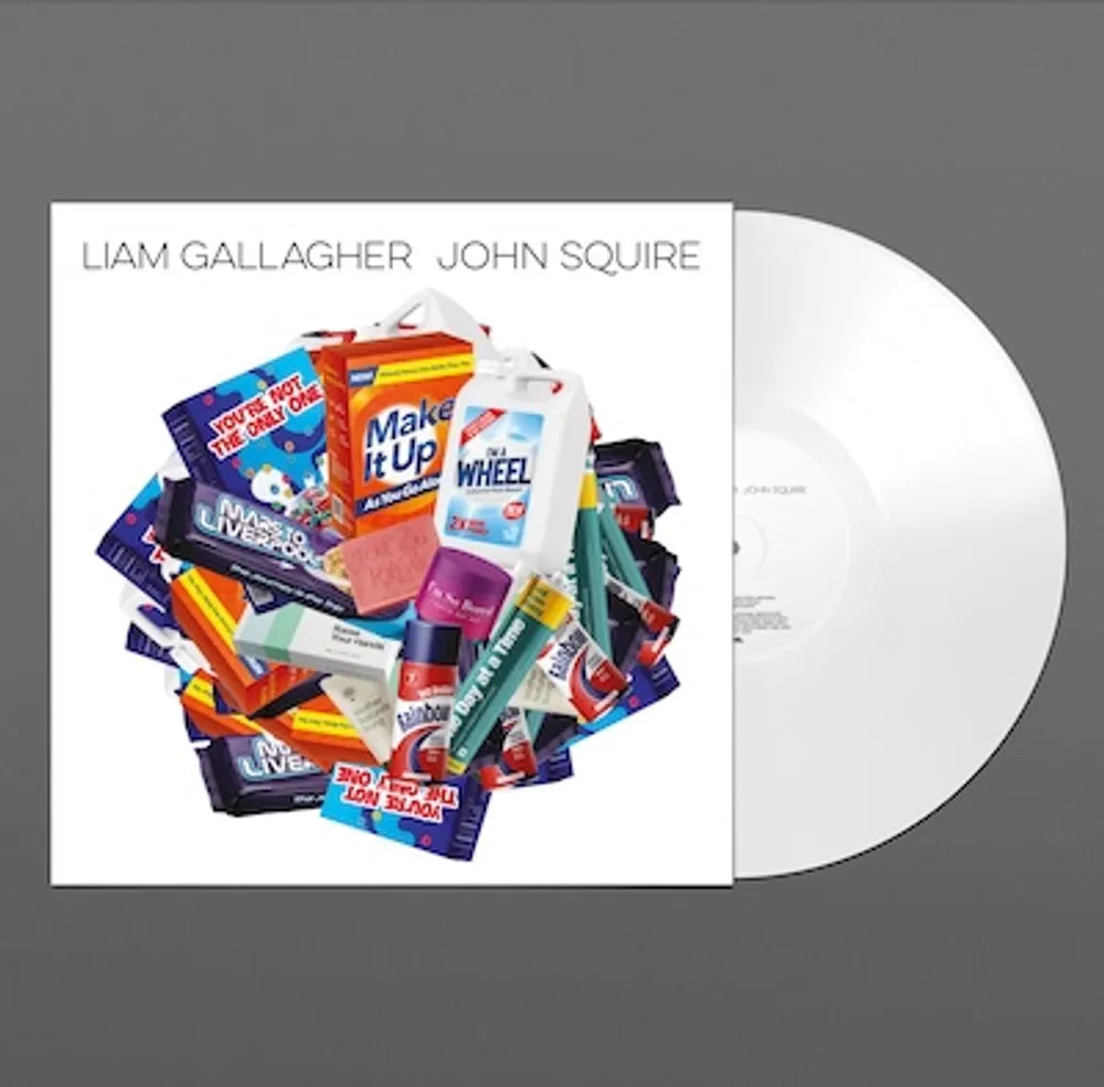 Liam Gallagher & John Squire - Liam Gallagher & John Squire [Indie Exclusive White Vinyl] Vinyl Record