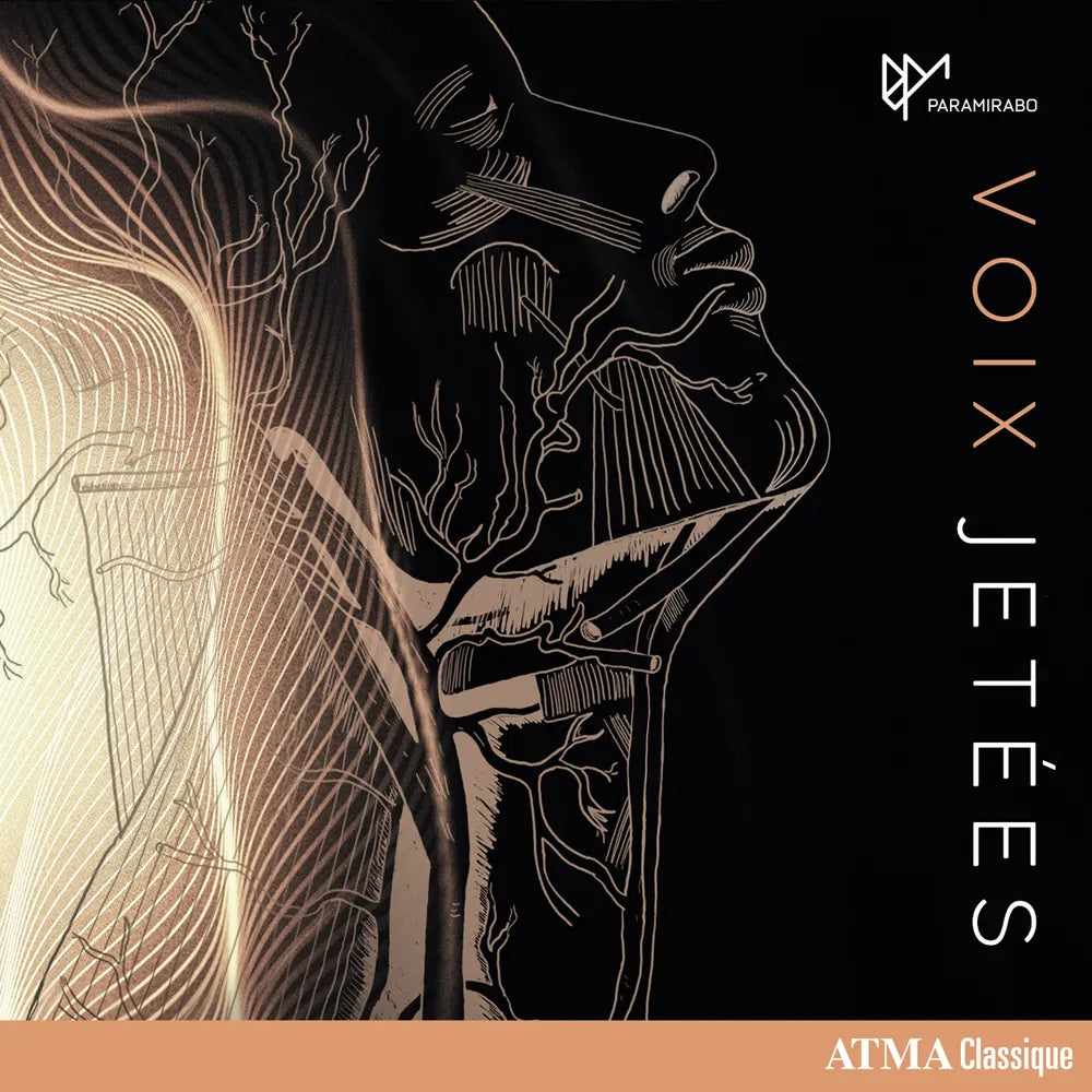 the album cover for Ensemble Paramirabo - Voix Jetees [CD]