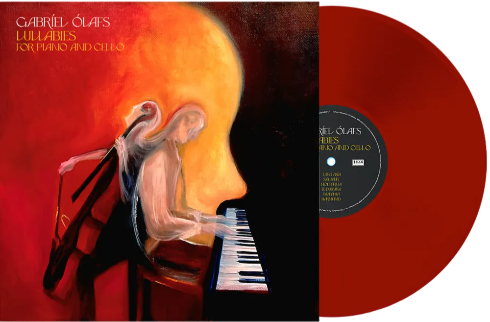 Lullabies For Piano & Cello [Translucent Ruby LP] Vinyl Record