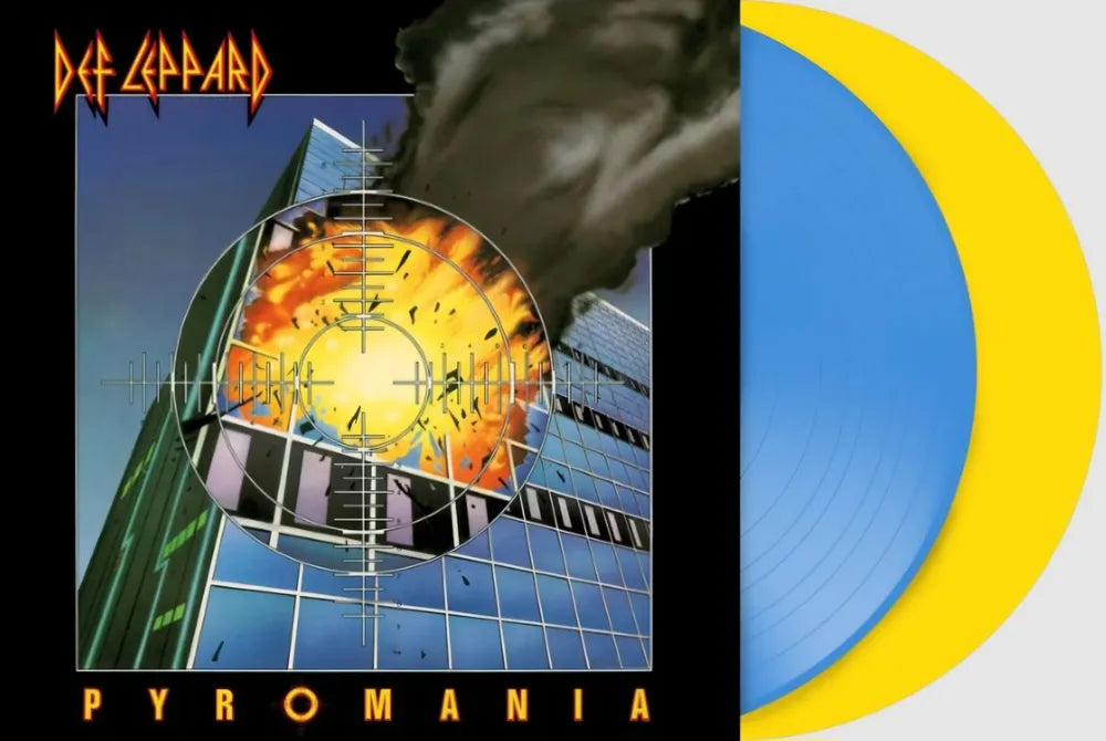 Def Leppard - Pyromania: 40th Anniversary (Blue) [Colored Vinyl] [Limited Edition] Vinyl Record