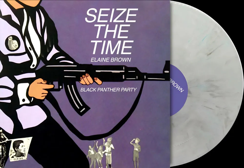 Elaine Brown - Seize The Time - Black Panther Party [Colored Vinyl] (Wht) Vinyl Record